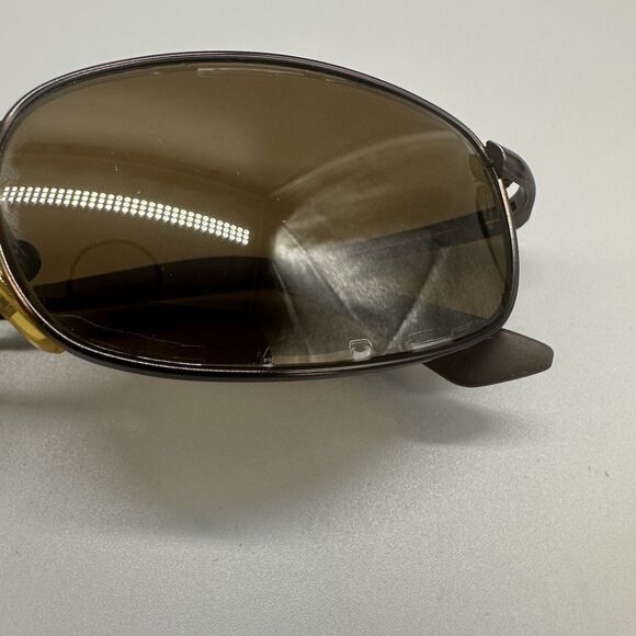 Ray-Ban RB3162 Sleek 012/47 Sunglasses Brown Metal 52-19 Flex Hinge Polarized - Picture 10 of 16